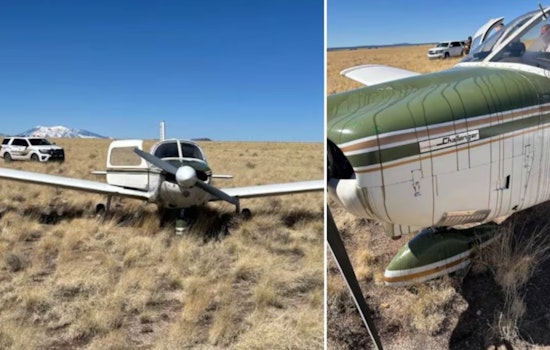 Pilot Unharmed After Forced Emergency Landing in Coconino County Field Near Winslow