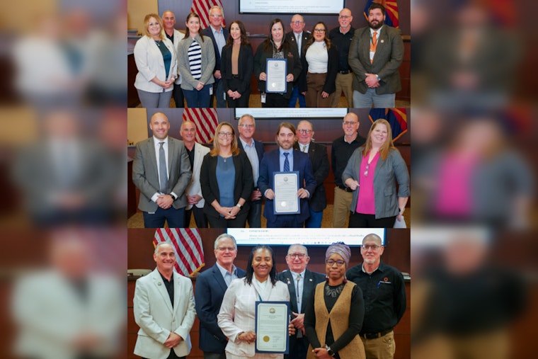 Pinal County Honors Procurement Professionals, Defenders, and Fair Housing Advocates with Proclamations