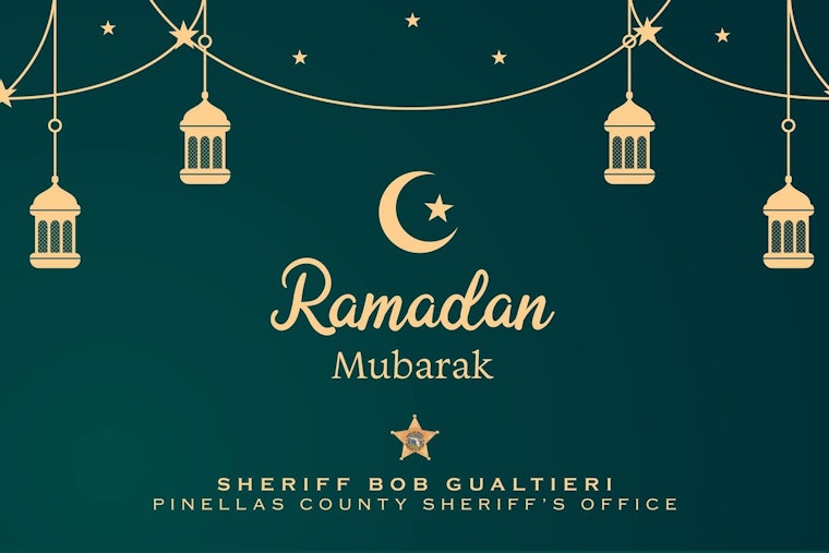 Pinellas County Sheriff's Office Extends Warm Ramadan Wishes to Muslim Community