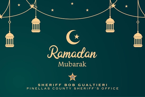 Pinellas County Sheriff's Office Extends Warm Ramadan Wishes to Muslim Community