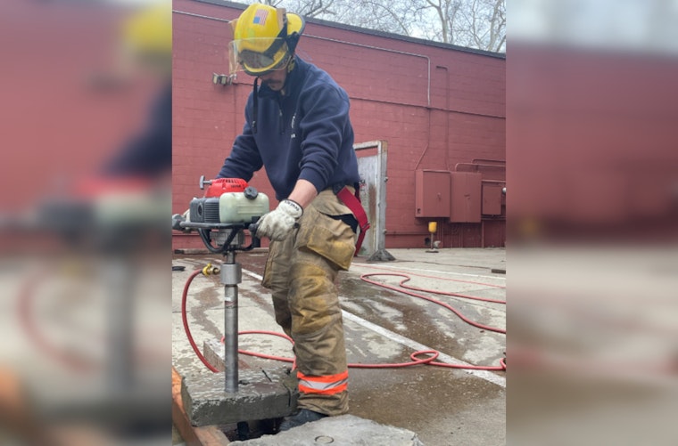 Portland Firefighters Sharpen Crucial Urban Rescue Skills with Concrete Cutting Training