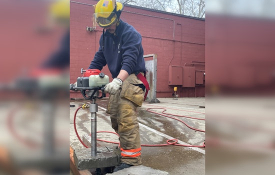 Portland Firefighters Sharpen Crucial Urban Rescue Skills with Concrete Cutting Training