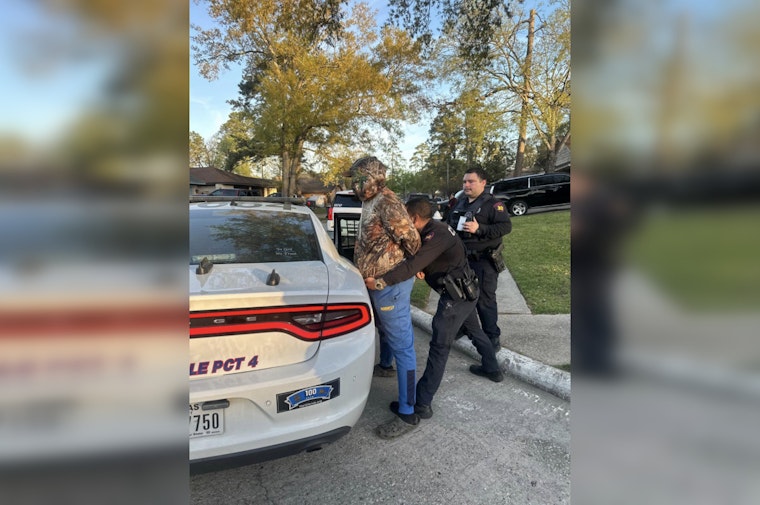 Precinct 4 Constables Apprehend Man After Shooting During Alleged Vehicle Burglary on Monteith Drive