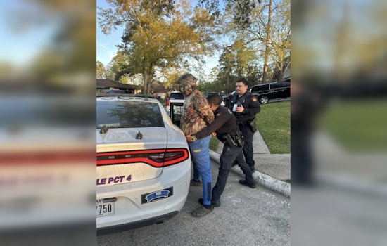 Precinct 4 Constables Apprehend Man After Shooting During Alleged Vehicle Burglary on Monteith Drive