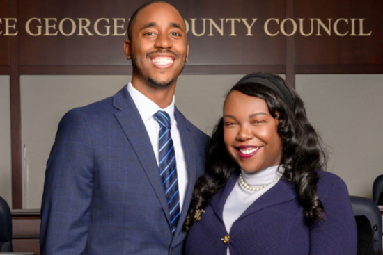 Prince George's County Welcomes Youngest Chair Ed Burroughs and Vice Chair Krystal Oriadha in Leadership Shake-Up