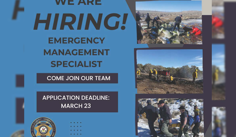 Pueblo County Sheriff’s Office Seeks Emergency Management Specialist to Bolster Community Safety