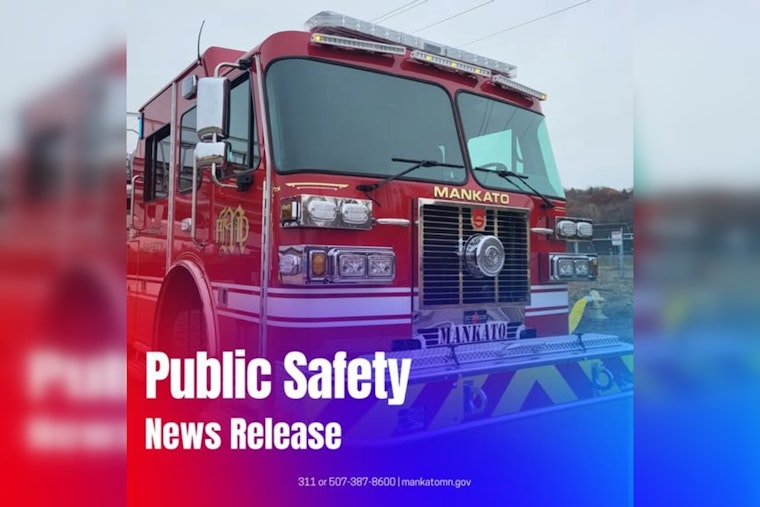 Quick Action by Mankato Firefighters Contains Blaze at Chatsworth Drive Home, No Injuries Reported