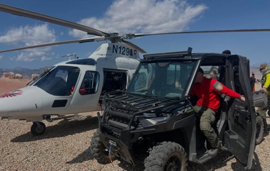 Quick Response from LVMPD SAR and CCFD Saves Injured Hiker at Cowboy Trails