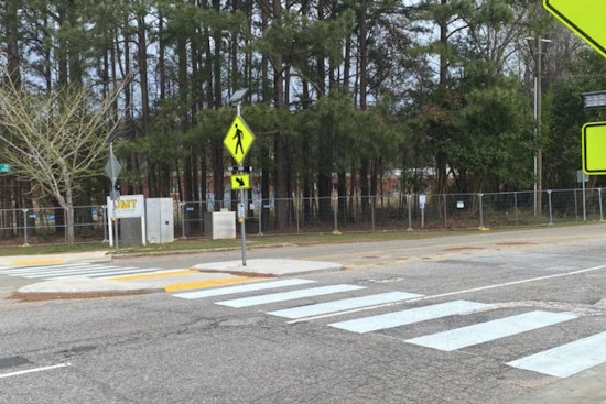 Raleigh Boosts Pedestrian Safety with New Rapid Flashing Beacon on Lake Wheeler Road