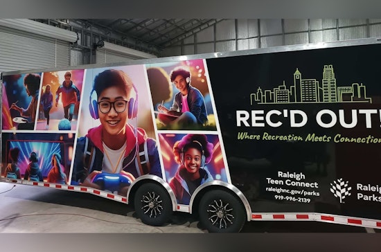 Raleigh Parks Launch 'Rec’d Out' Mobile Recreation Unit, Bringing Interactive Gaming and Outdoor Fun to Local Communities