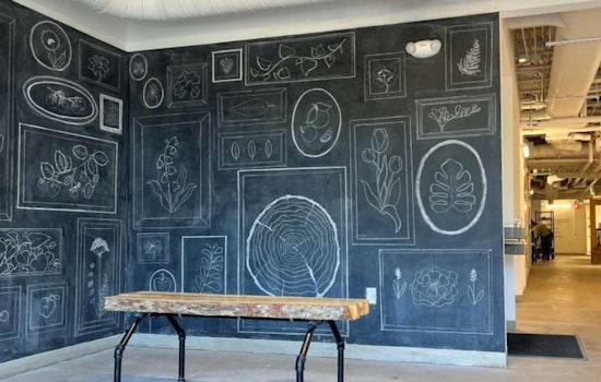 Raleigh's Pullen Arts Center Debuts New Chalk Mural by NC State Artist Lucy Osborn, Celebrating Domestic Life