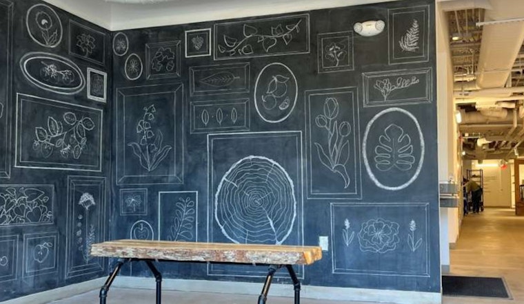 Raleigh's Pullen Arts Center Debuts New Chalk Mural by NC State Artist Lucy Osborn, Celebrating Domestic Life