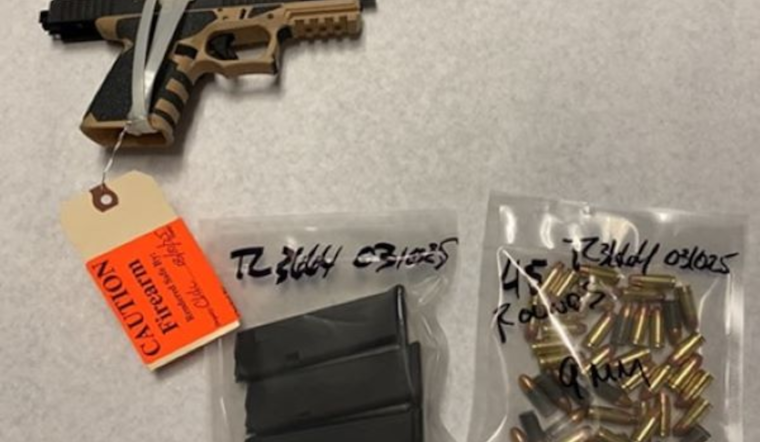 Ramona Man Arrested for Possessing 'Ghost Gun' During Traffic Stop in San Diego