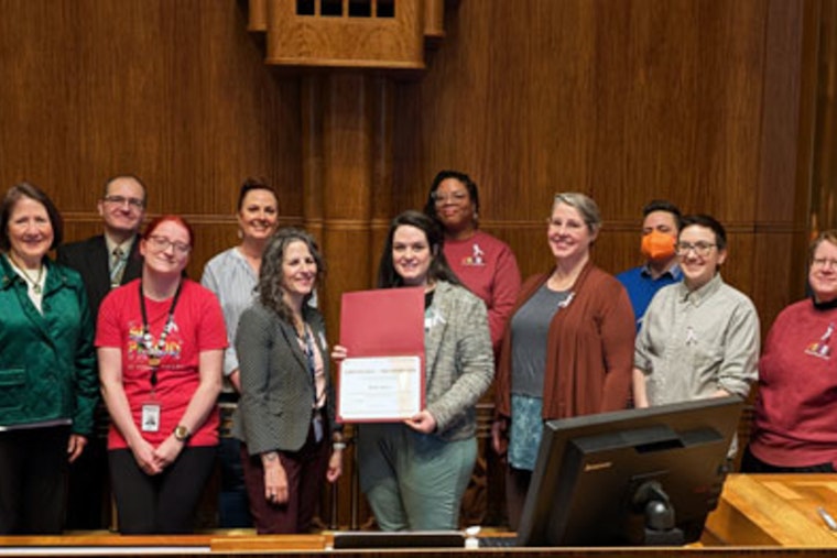 Ramsey County Honors Beks Syler with Employee Achievement Award for Expanding Spirit of Service Event