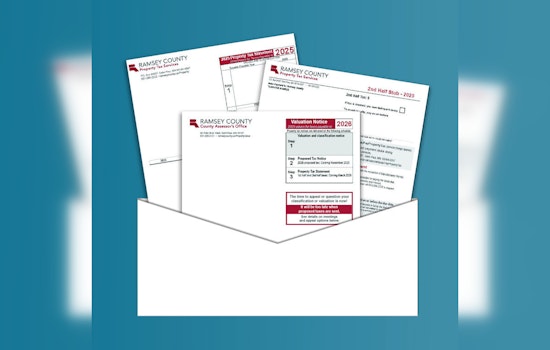 Ramsey County Property Owners Alert, 2025 Valuation Notices and Tax Statements Arriving Late March