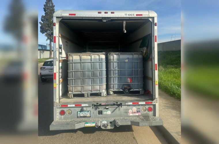 Rancho Cordova Police Discover Stolen U-Haul with 2000 Gallons of Illegally Obtained Diesel Fuel
