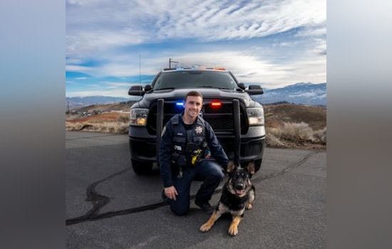 Reno Police Department Bolsters K9 Unit with Czech-Born Explosive Detection Dog Bak