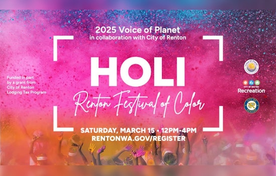 Renton Embraces Cultural Harmony with Vibrant 'Festival of Color' Celebrating Holi