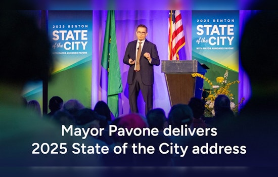 Renton Mayor Pavone Champions Public Safety and City Growth in 2025 State of the City Address