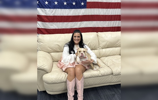 Rescued During Homicide Probe, Neglected Dog Adopted by Cobb County Police Analyst Finds New Lease on Life