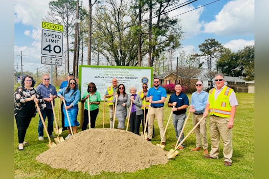 Reserve Wastewater Treatment Capacity Boosted by Expansion Project Groundbreaking with Parish President Hotard