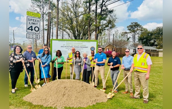 Reserve Wastewater Treatment Capacity Boosted by Expansion Project Groundbreaking with Parish President Hotard