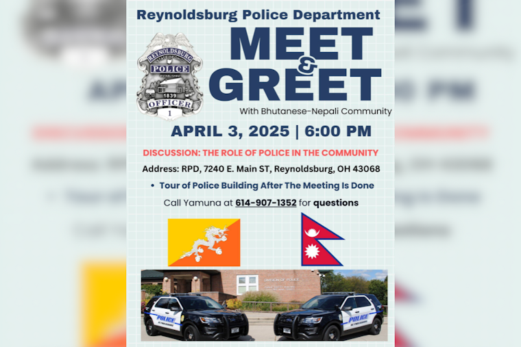 Reynoldsburg Police Engage Bhutanese-Nepali Community with Informative Meet & Greet Event