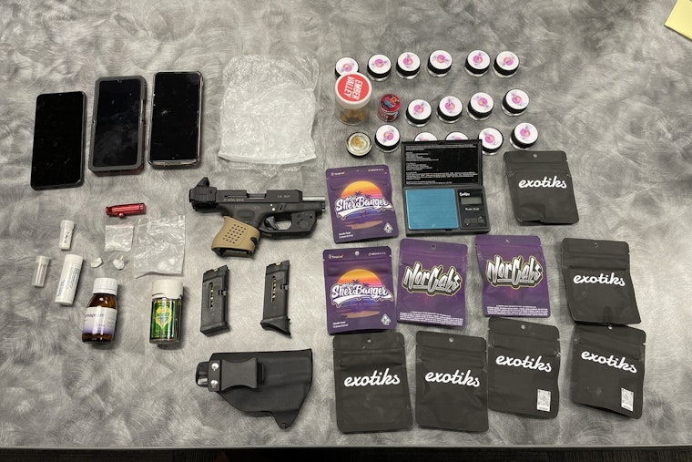 Roseville Police Arrest Napping Individual at Gas Station with Drugs and Loaded Gun