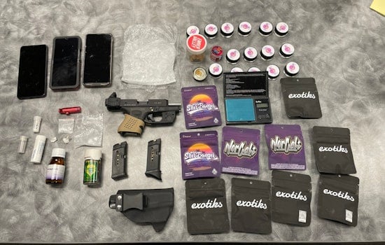 Roseville Police Arrest Napping Individual at Gas Station with Drugs and Loaded Gun