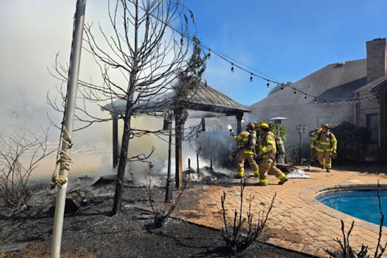 Rural Metro Fire Responds to Structure Fire in North Knox County, Saves Nearby Home from Blaze