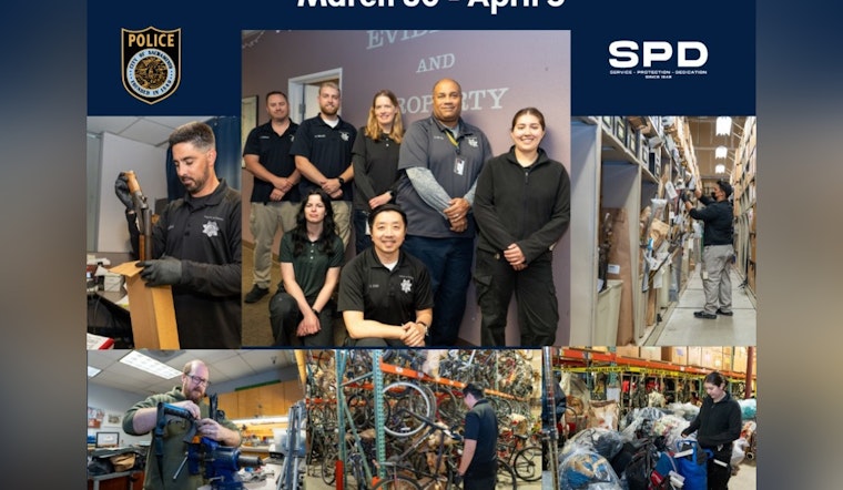 Sacramento PD Celebrates the Unsung Heroes of Their Property & Evidence Unit