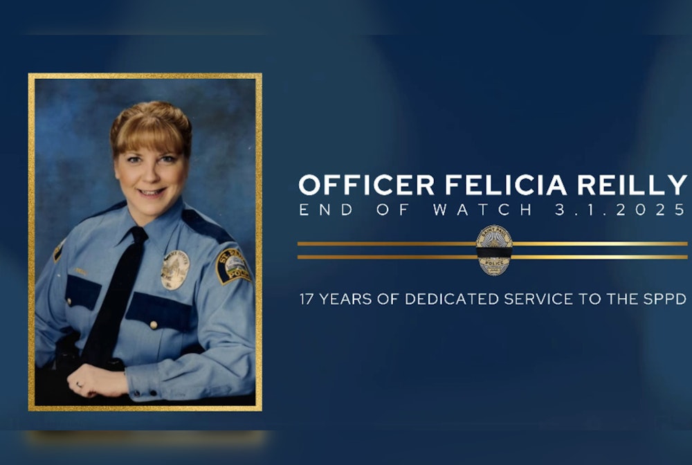 Saint Paul Police Department Honors Officer Felicia Reilly with Line