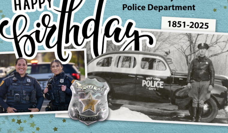 Salt Lake City Police Department Celebrates 174 Years of Service and Milestones