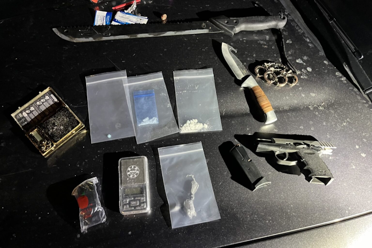 Salt Lake City Police Seize Meth, Cocaine, and Weapons During Traffic Stop, Two Men Charged