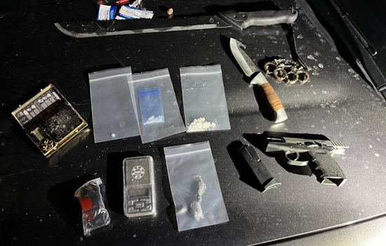 Salt Lake City Police Seize Meth, Cocaine, and Weapons During Traffic Stop, Two Men Charged