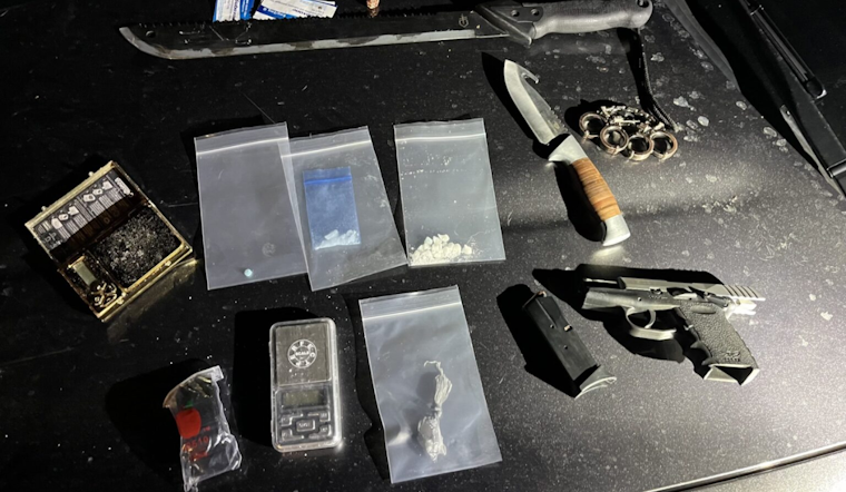 Salt Lake City Police Seize Meth, Cocaine, and Weapons During Traffic Stop, Two Men Charged