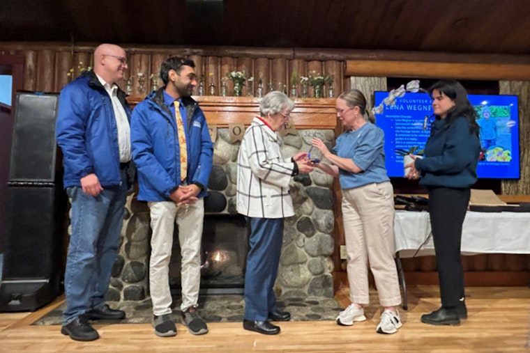 Sammamish Honors Lena Wegner as Volunteer of the Year for Outstanding Work at Heritage Garden