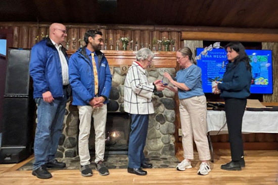 Sammamish Honors Lena Wegner as Volunteer of the Year for Outstanding Work at Heritage Garden