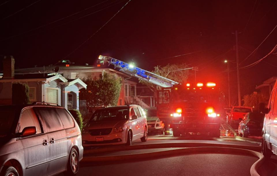 San Bruno Apartment Fire Contained, Residents Displaced and One Hospitalized for Smoke Inhalation