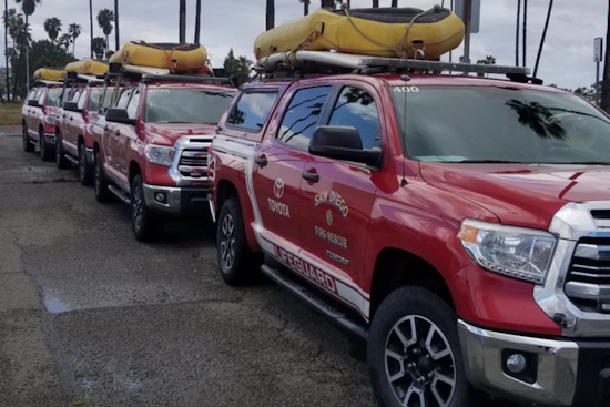 San Diego Firefighters Heroically Rescue Four Individuals from Floodwaters in La Jolla Amid Torrential Rains