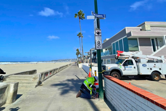 San Diego Illuminates Streets with Over 115 Repairs in Pacific Beach and Downtown Areas