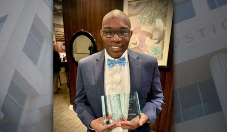 San Francisco ADA Dwain Woodley Honored with ABA's Curtin-Maleng Award in Miami for Commitment to Justice
