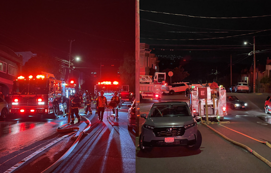 San Francisco Firefighters Extinguish Home Blaze on 42nd Avenue, Avert Injuries and Displacement