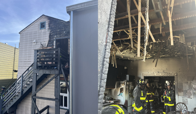 San Francisco Firefighters Quell Mission District Blaze, Five Displaced; Cause Under Investigation
