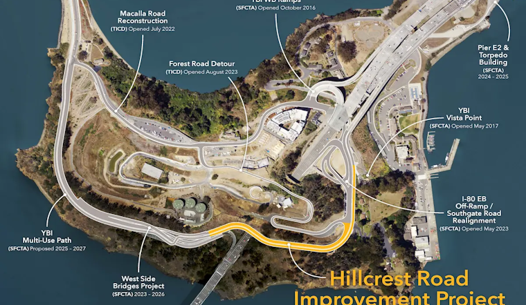 San Francisco's Treasure Island Undergoes Sustainable Transformation with Hillcrest Road Project and New Housing Plan