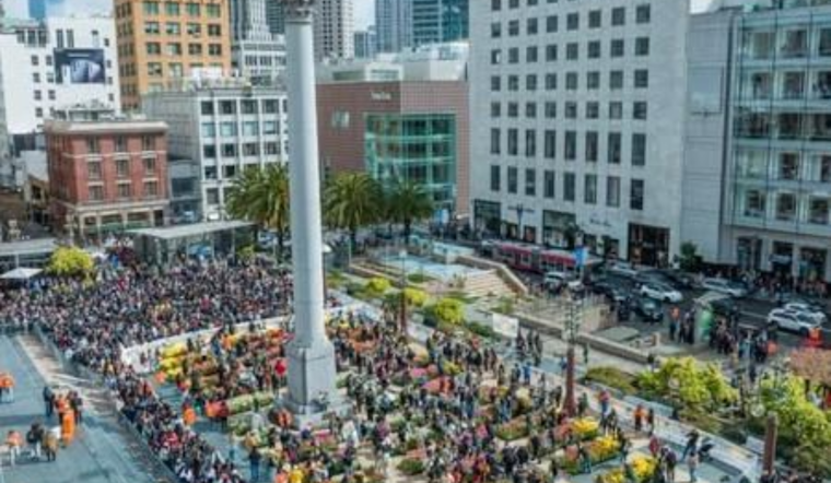 San Francisco's Union Square to Blossom with 80,000 Tulips for International Women's Day and Spring Celebration