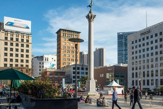 San Francisco's Union Square Welcomes b. Patisserie Kiosk as Part of Downtown Economic Revival