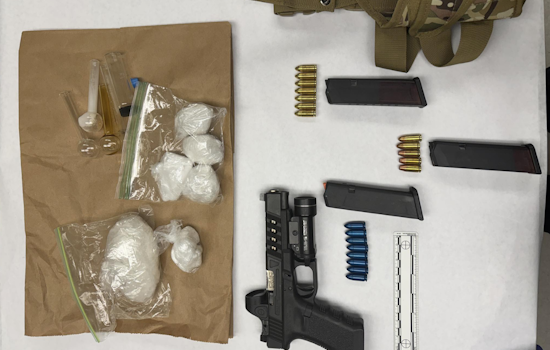 San José Neighbor's Alertness Foils Tire Theft, Suspect with Firearm and Drugs Arrested by Santa Clara Police