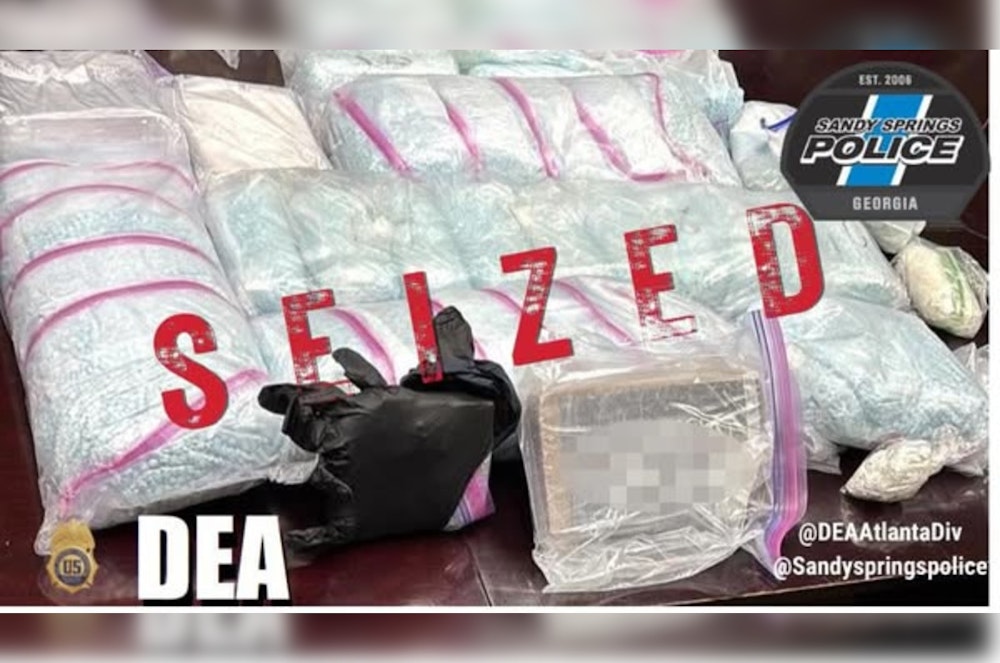 Sandy Springs Showdown Cops Seize 60-Pound Fentanyl Haul in Atlanta Area Drug Sting
