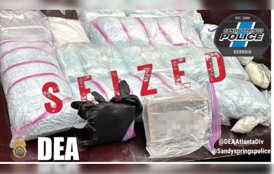 Sandy Springs Showdown Cops Seize 60-Pound Fentanyl Haul in Atlanta Area Drug Sting